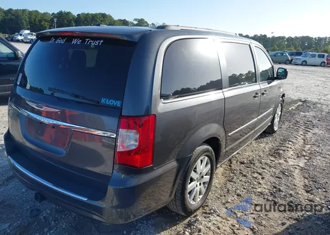 2016 Chrysler Town & Country Touring from USA, damaged, VIN 2C4RC1BG9GR185468